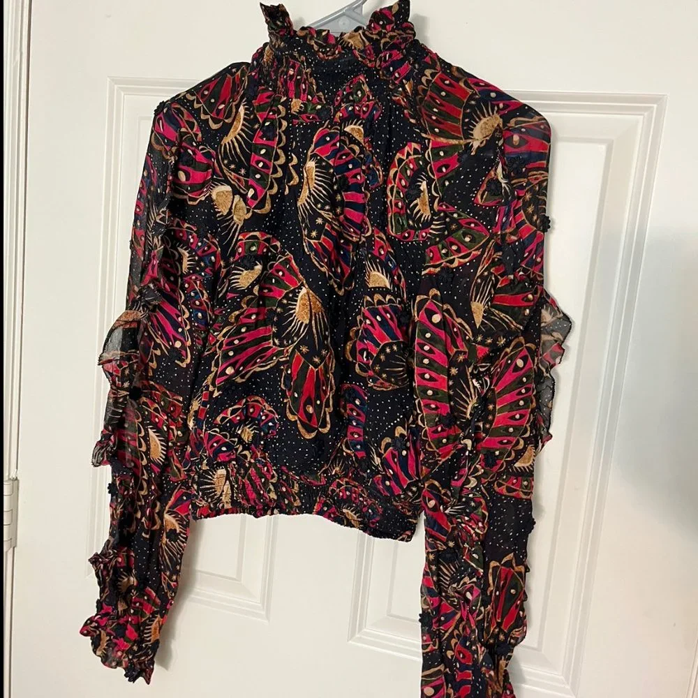 Farm Rio Print Top - Picture 2 of 2